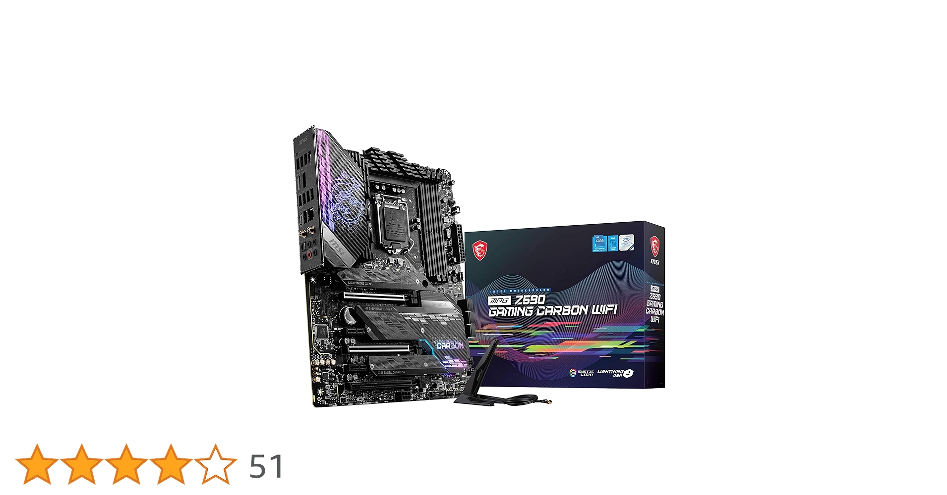 MSIマザー　MPG Z590 GAMING CARBON WIFI MPG Z590 GAMING CARBON WIFI